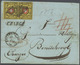 Delcampe - Schweiz: 1850/52: RAYON I - III, Hochkarätige Partie Von 18 Briefen Und Belegen Mit Einzel-, Bunt- U - Lotti/Collezioni