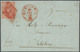 Delcampe - Schweiz: 1850/52: RAYON I - III, Hochkarätige Partie Von 18 Briefen Und Belegen Mit Einzel-, Bunt- U - Collections