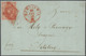 Delcampe - Schweiz: 1850/52: RAYON I - III, Hochkarätige Partie Von 18 Briefen Und Belegen Mit Einzel-, Bunt- U - Lotti/Collezioni