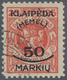 Delcampe - Memel: 1920/1923, Hochkarätig Besetzte Ausnahme-Sammlung Auf Selbstgestalteten Albenblättern Sauber - Memel (Klaïpeda) 1923