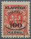 Delcampe - Memel: 1920/1923, Hochkarätig Besetzte Ausnahme-Sammlung Auf Selbstgestalteten Albenblättern Sauber - Memel (Klaïpeda) 1923