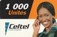 Malawi - Celtel - Woman 1000un. - Malawi