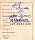 Lot Cartes De Tabac Compiègne Oise 1946 1947  Timbre Fiscal Contribution - Dokumente