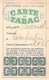 Delcampe - Lot Cartes De Tabac Compiègne Oise 1946 1947  Timbre Fiscal Contribution - Dokumente