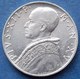 VATICAN CITY - 10 Lire 1953 Year XV KM# 52.1 Pius XII (1939-58)- Edelweiss Coins - Vaticano