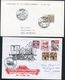 1967-89 Denmark X 10 Railway / Train Illustrated Postmark Covers. - Covers & Documents