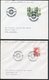 1969-75 Denmark X 4 Lions International Postmark Covers - Covers & Documents