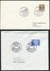 1975-89 Denmark X 6 Bridge Illustrated Postmark Covers - Covers & Documents