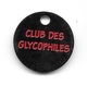 Jeton De Caddie  Ville, Association Bénévole Au Mans, CLUB  DES  GLYCOPHILES  à  LE  MANS  ( 72 ) Recto  Verso - Trolley Token/Shopping Trolley Chip