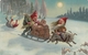 NORWAY , 1890s-1907 ; Fantasy , Goat Pulled Sled & Gnomes - Norway