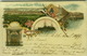 CPA FRANCE - SOUVENIR DE TOULON - MULTIVUES - EDIT CARL KUNZLI - MAILED 1899 ( BG6107) - Toulon