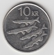 @Y@  IJSLAND  / ISLAND  10 Kroner   2004    (1421) - Islanda