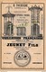 PUB 1889 Constructeur Urinoir Kiosque Publicitaire TOURNADE à FONDETTES 37 Lavabos Seyffert Kula Simonnet Warmeriville - Publicités