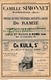 PUB 1889 Constructeur Urinoir Kiosque Publicitaire TOURNADE à FONDETTES 37 Lavabos Seyffert Kula Simonnet Warmeriville - Advertising