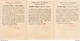 Lot De 3 " Chromo Image " Oeufs Et Nids  ( Recto Verso ) - Other & Unclassified