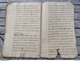 Delcampe - Grand Cahier Année 1707 BRETAGNE Pour Dame Janne Turin Guillaume De Trolong De Villeroy  à Identifier à Traduire - Documenti Storici