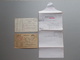 Marcophilie - Lettre Enveloppe Obliteration - Lot 3 Documents Prisonniers Guerre WW1 WW2 (2575) - Guerra Del 1914-18