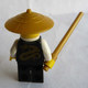 FIGURINE LEGO NINJAGO - SENSEI WU BLACK OUTFIT 2011 Légo - Poppetjes