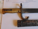 Rare Sabre Baionnette Chassepot Fabrication D'Urgence - Knives/Swords