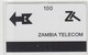 Zambia Telecom 100 - Coca Cola  ------fake------ - Zambia