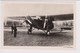Vintage Rppc KLM K.L.M Royal Dutch Airlines Fokker F-7 Aircraft @ Waalhaven Airport - 1919-1938: Entre Guerres