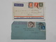 Lot De 4 Devants De Lettres D'Argentina - Via Air Aerea Aeropostale -  Envoyés Vers Paris ... Lot40 . - Lettres & Documents