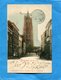 NEDERLAND-  Gorinchem- Groote Toren -rue Animée-a Voyagé En 1900 - Gorinchem