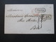 Russland 1860 Beleg Nach Paris Mit Vielen Stempeln L1 Aus Russland Und Porto  / P. 35 Und Roter Franz. Stempel - Lettres & Documents