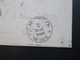 Delcampe - Russland 1860 Beleg Nach Paris Mit Vielen Stempeln L1 Aus Russland Und Porto  / P. 35 Und Roter Franz. Stempel - Covers & Documents