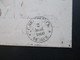 Delcampe - Russland 1860 Beleg Nach Paris Mit Vielen Stempeln L1 Aus Russland Und Porto  / P. 35 Und Roter Franz. Stempel - Lettres & Documents