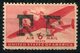 FRANCE POSTE NAVALE LE 6 CENTS U.S.A. SURCHARGE RF (ALGER TYPE III) N°18 * - Militaire Luchtpost