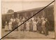 RARE : Photo Animée Ets SANCHEZ - BESA ( Equipe Sabourault , Sellerie Garnissage - SNCF - à Cognac , En 1921 ) - Cognac