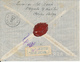 BELGIAN CONGO AIR REGISTERED COVER FROM BANNINGVILLE 1936 TO BRUSSELS - Lettres & Documents
