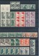 FRANCE - BELLE COLLECTION DE 912 TIMBRES NEUFS** SANS CHARNIERE AVEC PAIRES ET BANDES DE 5 ETC... - Verzamelingen