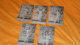 LOT DE 5 CARTES POSTALES ANCIENNES CIRCULEES DE 1904.../ SCENE FEMME EN PRISON..LA PRISONNIERE ?..CACHET + TIMBRE - Frauen