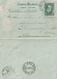 Brazil E.S.BERNARDO SAO PAULO POSTAL CARD Via Lisboa To Germany 1893 - Lettres & Documents