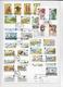 MAN - SUPERBE COLLECTION 5 PAGES FRAGMENTS AVEC OBLITERATION FDC - FORTE COTE CATALOGUE ! - Man (Ile De)