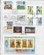 MAN - SUPERBE COLLECTION 5 PAGES FRAGMENTS AVEC OBLITERATION FDC - FORTE COTE CATALOGUE ! - Isle Of Man