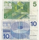 Pays Bas 5 + 10 Gulden - 10 Gulden