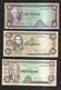 JAMAICA - BANK Of JAMAICA - 1 / 2 / 5 DOLLARS - LOT Of 3 DIFFERENT BANKNOTES - Giamaica