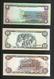 JAMAICA - BANK Of JAMAICA - 1 / 2 / 5 DOLLARS - LOT Of 3 DIFFERENT BANKNOTES - Giamaica