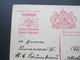 Rumänien 1922 Ganzsache P 78 Krönungskarte Nach Leipzig An Die Orthofon Holzblasinstrumenten Fabrik - Cartas & Documentos