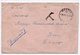 24.09.1945. YUGOSLAVIA,BOSNIA,MOSTAR TO BELGRADE,MILITARY MAIL,SENT BY FIGHTER PILOT,POSTAGE DUE - Covers & Documents