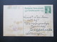 Schweiz 1917 GA Stempel Ambulant Und Geprüft An Lieutnant Boileau Im Offierziersgefangenenlager Brückenkopf Torgau - Lettres & Documents