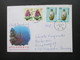 China 1997 ?!  Einschreiben Oceanic Creatures Postage Stamps Umschlag Motive Blumen Und Vasen - Lettres & Documents