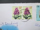 China 1997 ?!  Einschreiben Oceanic Creatures Postage Stamps Umschlag Motive Blumen Und Vasen - Cartas & Documentos