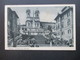 Italien 1938 Ansichtskarte Roma Trinita Dei Monti Mit Propagandastempel Führer DVX - War Propaganda