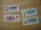 Chine China Lot 4 Billet Banque Etat Neuf - China