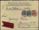 1922, Eilbrief, Absender "Berliner Domchor" Ab KÖNIGSBERG Nach Berlin - Musik