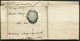 1822 GB Navy Affairs Office O.H.M.S. Entire. Request For Information About Delivery Of Mahogany Wood To Portsmouth. - ...-1840 Prephilately